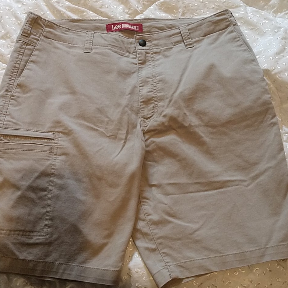 Lee Brand Men's Dungaree Stretch Cargo Shorts